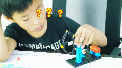 机械搭建抽油机案例 之“孩子玩耍必备器具”